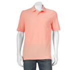 Men's Croft & Barrow&reg; Performance Pocket Pique Polo, Size: Xl, Lt Orange