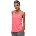 Women's Under Armour Heatgear Mesh Racerback Tank, Size: Small, Med Orange