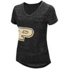 Women's Campus Heritage Purdue Boilermakers Pocket Tee, Size: Xxl, Med Grey