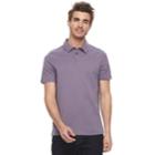Men's Apt. 9&reg; Regular-fit Soft Touch Stretch Interlock Polo, Size: Large, Med Purple