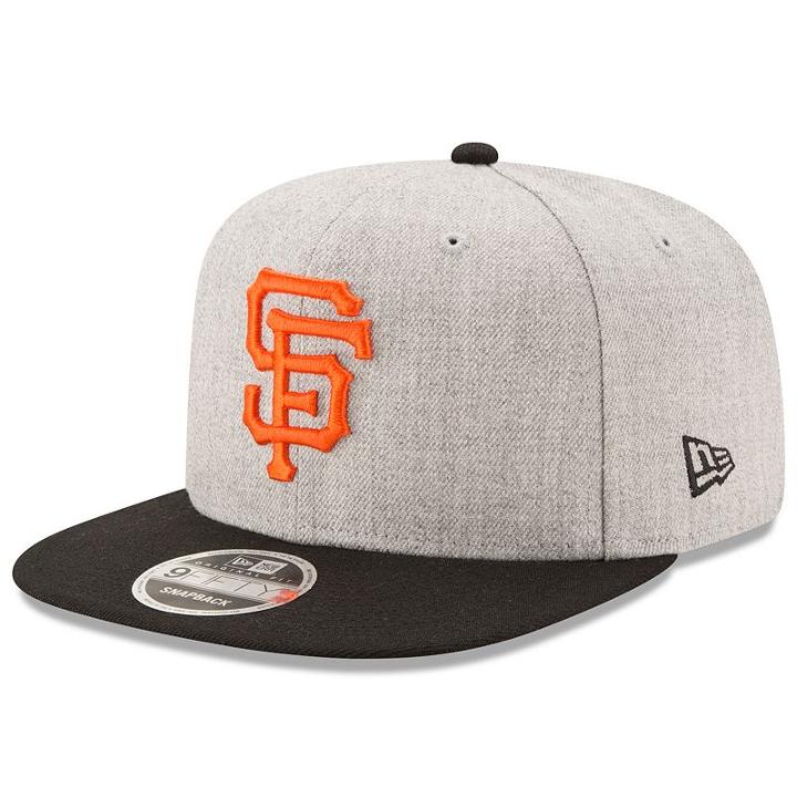 Adult New Era San Francisco Giants 9fifty Heather Action Snapback Cap, Ovrfl Oth
