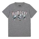 Boys 4-7 Hurley Chomper Graphic Tee, Size: 4, Grey