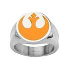 Star Wars Stainless Steel Rebel Symbol Ring - Men, Size: 10, Yellow