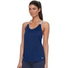 Women's Nike Elastic Straps Graphic Tank Top, Size: Xl, Med Blue