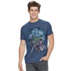 Men's Marvel Comics Group Character Tee, Size: Small, Med Blue