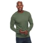 Men's Croft & Barrow&reg; Classic-fit Easy-care Crewneck Tee, Size: Xxl, Dark Green