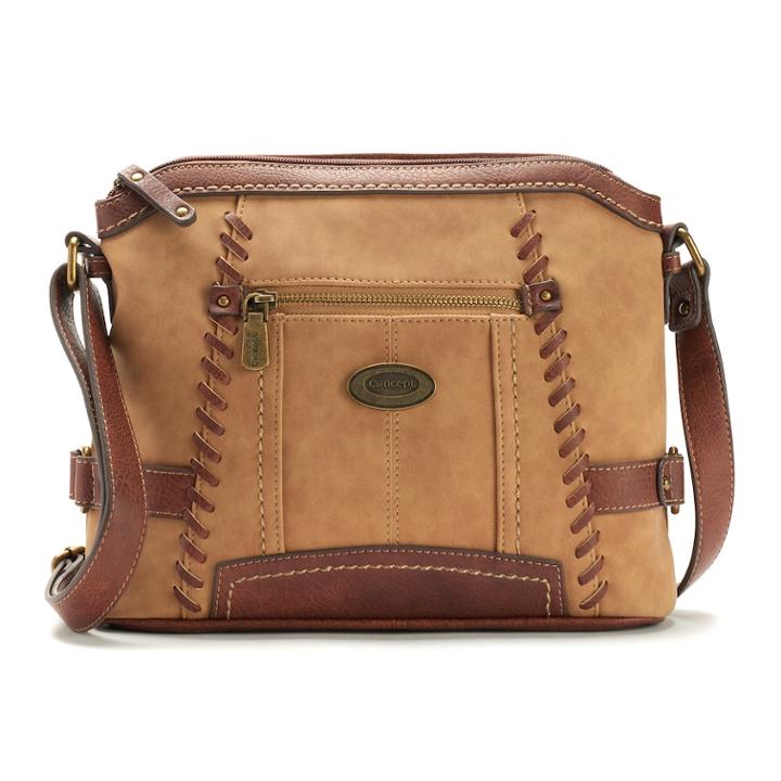 Concept Oakley Whipstitch Crossbody Bag, Women's, Brown