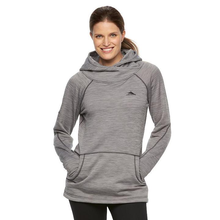 Women's High Sierra Lizze Space-dyed Hoodie, Size: Small, Grey