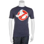 Men's Ghostbusters Logo Tee, Size: Large, Blue Other