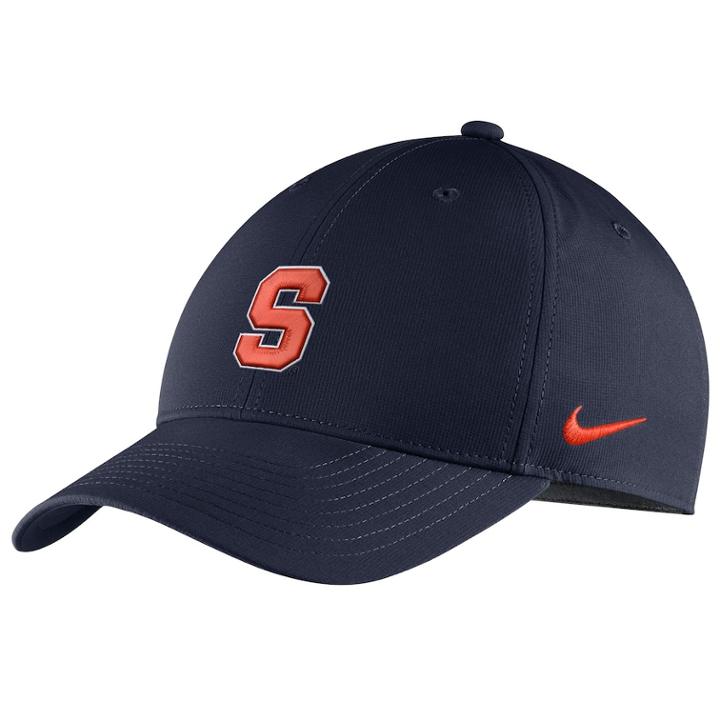 Adult Nike Syracuse Orange Adjustable Cap, Men's, Blue (navy)