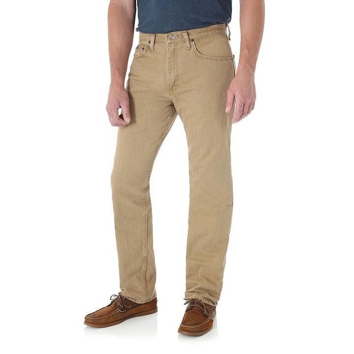 Men's Wrangler Regular-fit Jeans, Size: 30x30, Beige Oth