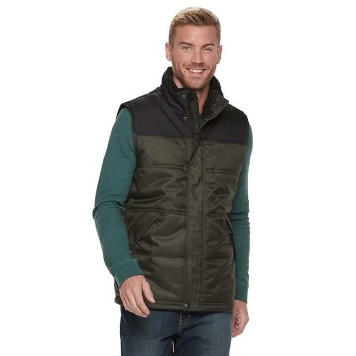 Men's Zeroxposur Everett Colorblock Vest, Size: Xxl, Green