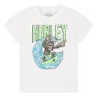 Boys 4-7 Hurley Surfing Monkey Graphic Tee, Size: 7, White