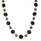 14k Gold Onyx & Hematite Necklace, Women's, Size: 20, Black