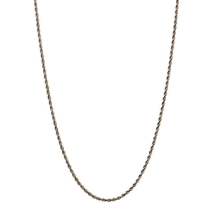 Everlasting Gold 14k Gold Rope Chain Necklace, Women's, Size: 20