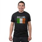 Men's Irish Flag Tee, Size: Small, Black