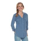 Women's Sonoma Goods For Life&trade; Utility Tunic, Size: Xxl, Dark Blue