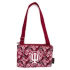 Indiana Hoosiers Bloom Crossbody Bag, Women's, Multicolor