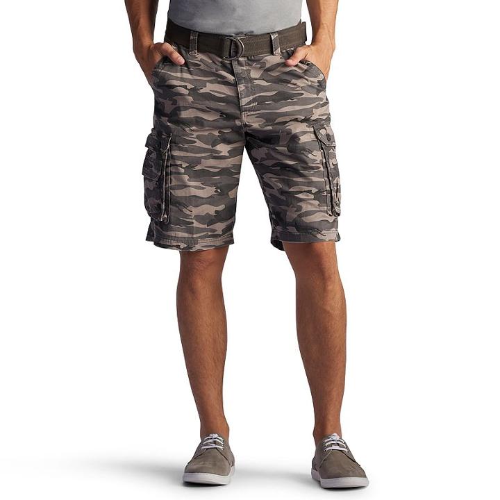Men's Lee Wyoming Shorts, Size: 38, Grey (charcoal)