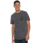 Men's Urban Pipeline&reg; Scoop-hem Tee, Size: Medium, Dark Grey