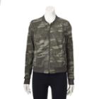 Women' Sonoma Goods For Life&trade; Camo Bomber Jacket, Size: Large, Dark Green