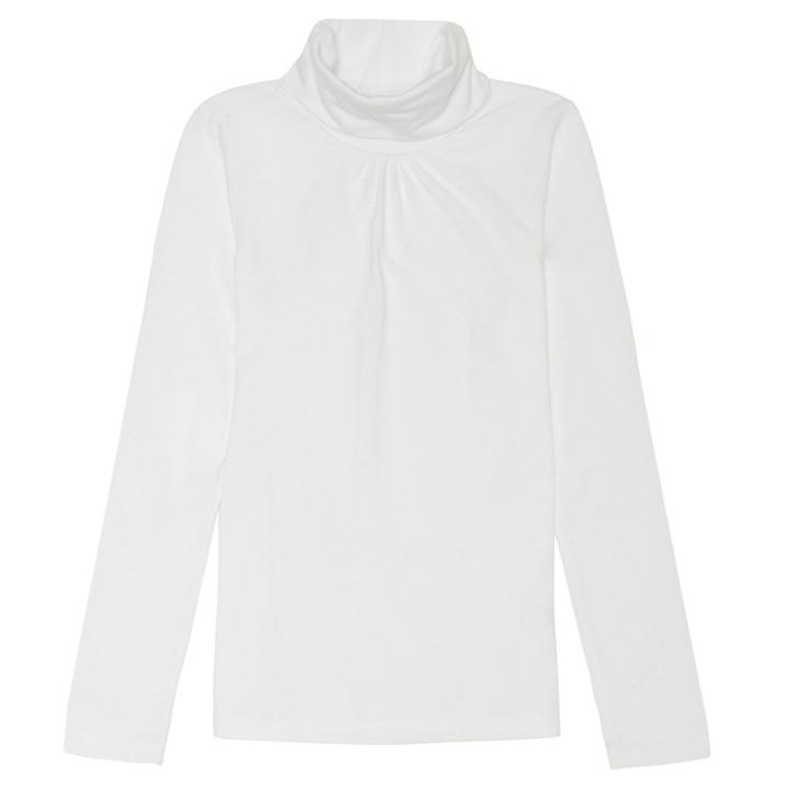 Girls 7-16 & Plus Size French Toast Solid Turtleneck, Size: 14-16, White