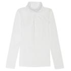Girls 7-16 & Plus Size French Toast Solid Turtleneck, Size: 14-16, White