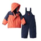 Boys 4-7 Oshkosh B'gosh&reg; Heavyweight Fleece-lined Jacket & Bib Snow Pants Snowsuit Set, Boy's, Size: 5-6, Orange
