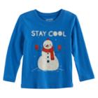 Toddler Boy Jumping Beans&reg; Christmas Softest Graphic Tee, Size: 3t, Med Blue