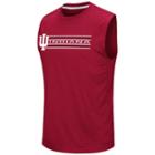 Men's Colosseum Indiana Hoosiers Circuit Muscle Tee, Size: Small, Med Red