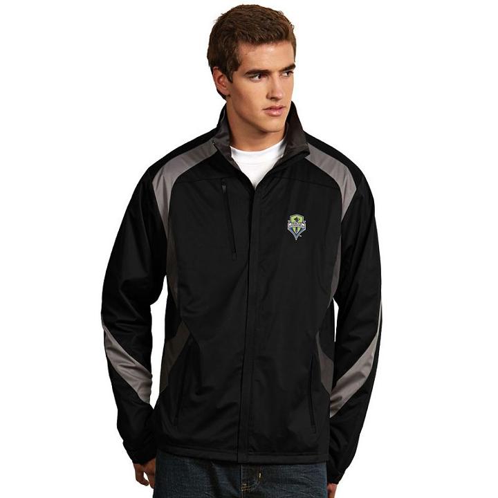 Men's Antigua Seattle Sounders Tempest Desert Dry Xtra-lite Performance Jacket, Size: 3xl, Oxford