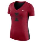 Women's Nike Iowa State Cyclones Dri-fit Touch Tee, Size: Small, Red