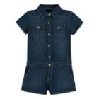 Girls 4-6x Levi's Woven Denim Romper, Girl's, Size: 4, Blue Other