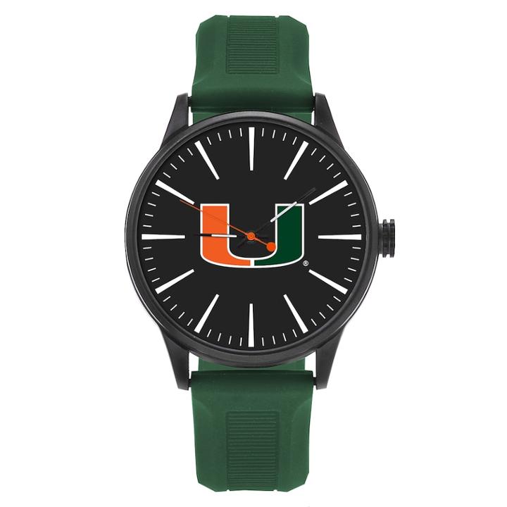 Men's Sparo Miami Hurricanes Cheer Watch, Multicolor
