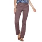 Women's Sonoma Goods For Life&trade; Midrise Sateen Bootcut Pants, Size: 4, Purple