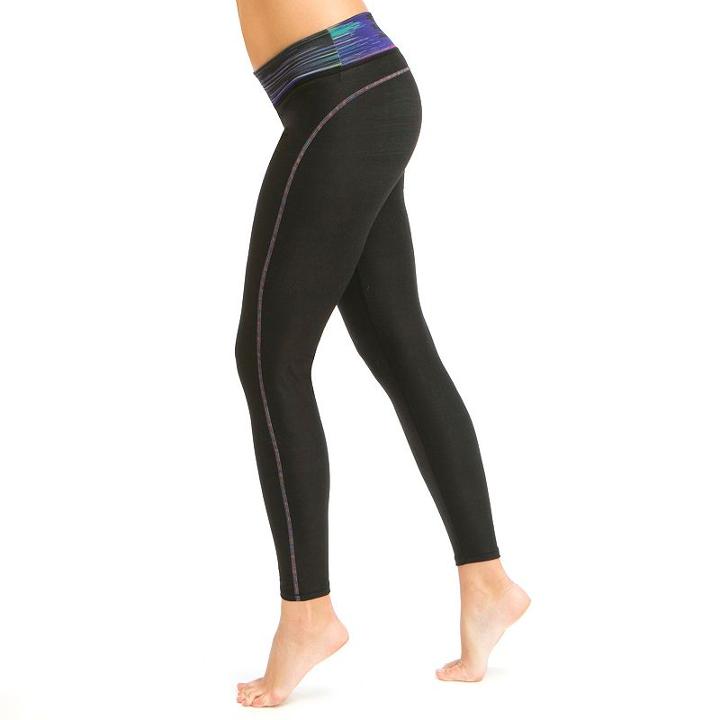 Women's Snow Angel Aurora Reversible Base Layer Leggings, Size: Medium, Ovrfl Oth