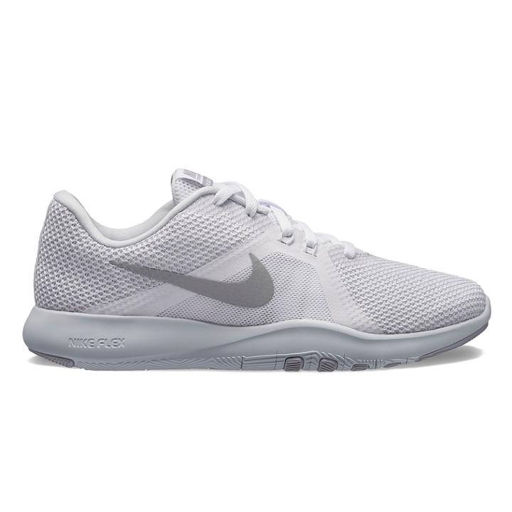 Nike Flex Trainer 8 Women's Cross Training Shoes, White