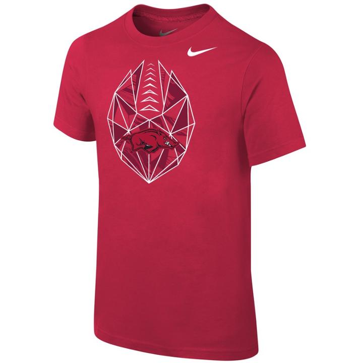 Boys 8-20 Nike Arkansas Razorbacks Football Icon Tee, Size: L 14-16, Red