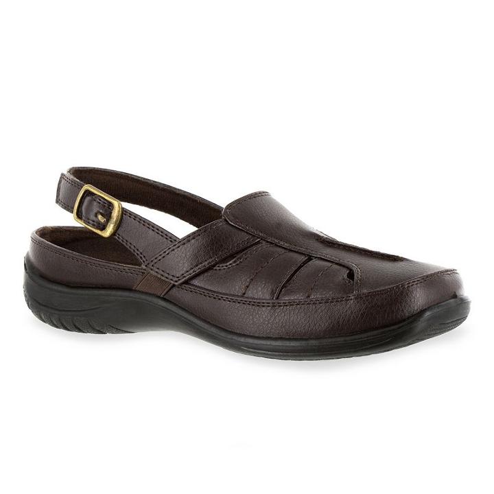 Easy Street Splendid Women's Comfort Clogs, Size: 7 N, Brown