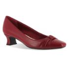 Easy Street Waive Women's Dress Heels, Size: 7.5 Wide, Red