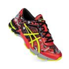 Asics Gel-noosa Tri 11 Grade School Kids' Running Shoes, Boy's, Size: 1, Red
