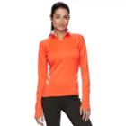 Women's Fila Sport&reg; Quarter Zip Striped Jacket, Size: Small, Brt Red