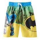 Boys 4-7 Dc Comics Batman Gotham City Swim Trunks, Boy's, Size: 6-7, Yellow