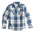 Boys 8-20 & Husky Urban Pipeline&trade; Button-down Flannel Shirt, Size: Large, Lt Green