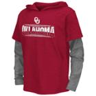 Boys 8-20 Campus Heritage Oklahoma Sooners Patrol Mock-layer Tee, Size: S(8/10), Med Red