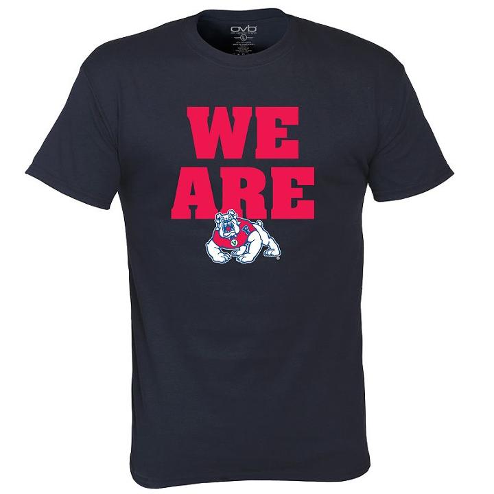 Men's Fresno State Bulldogs We Are Tee, Size: Xxl, Blue (navy)