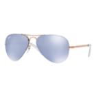 Ray-ban Rb3449 59mm Aviator Gradient Sunglasses, Women's, Grey