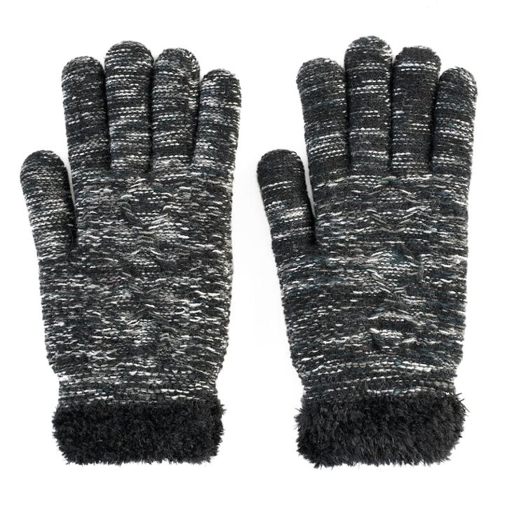 Sonoma Goods For Life&trade; Women's Heather Cozy Lined Knit Gloves, Black