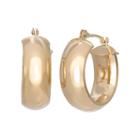 14k Gold Hoop Earrings, Women's, Yellow
