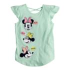Disney's Minnie Mouse Girls 4-7 Hello Graphic Tee By Jumping Beans&reg;, Size: 4, Lt Green